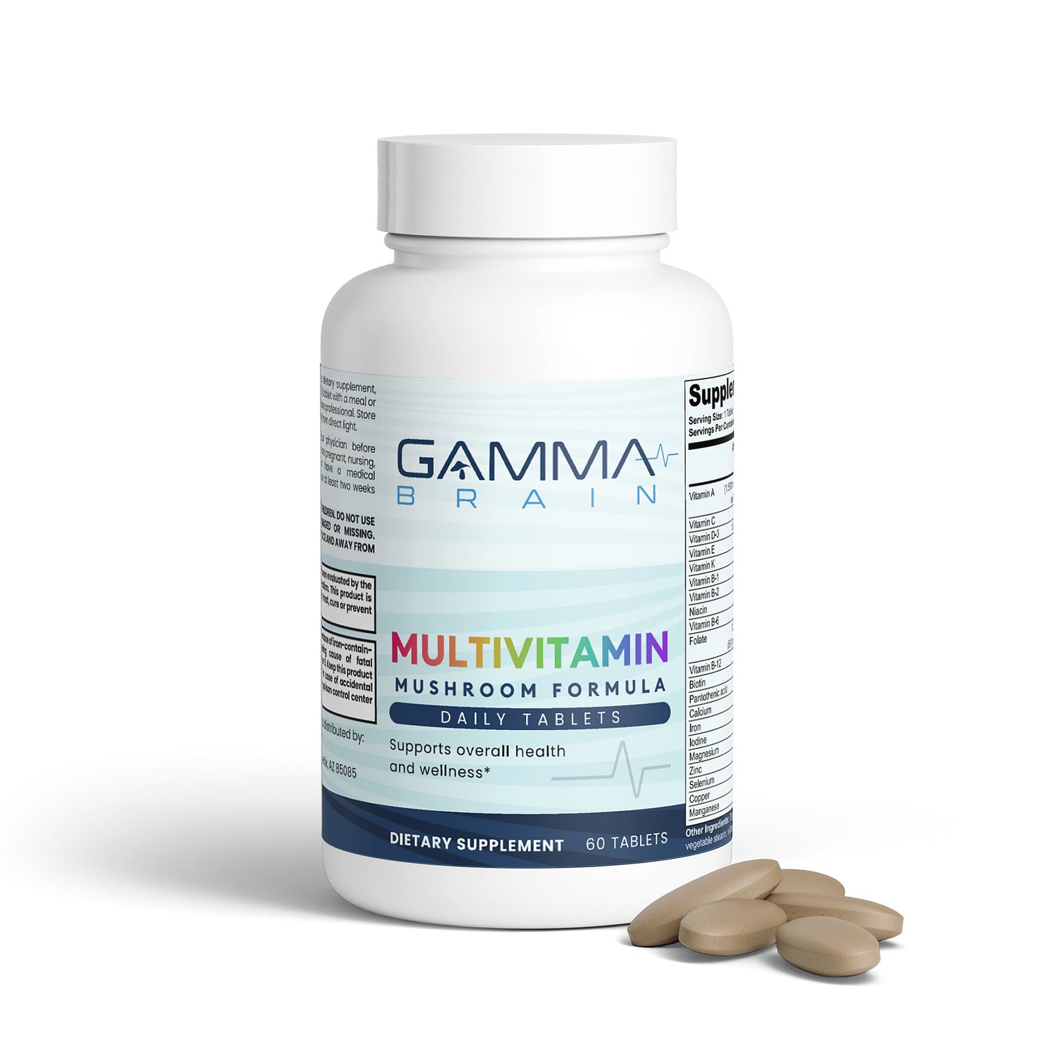 MULTIVITAMIN Mushroom Formula tablets